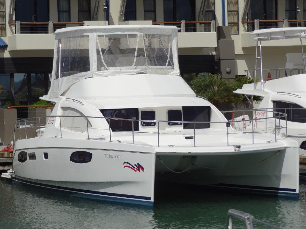 leopard catamaran used
