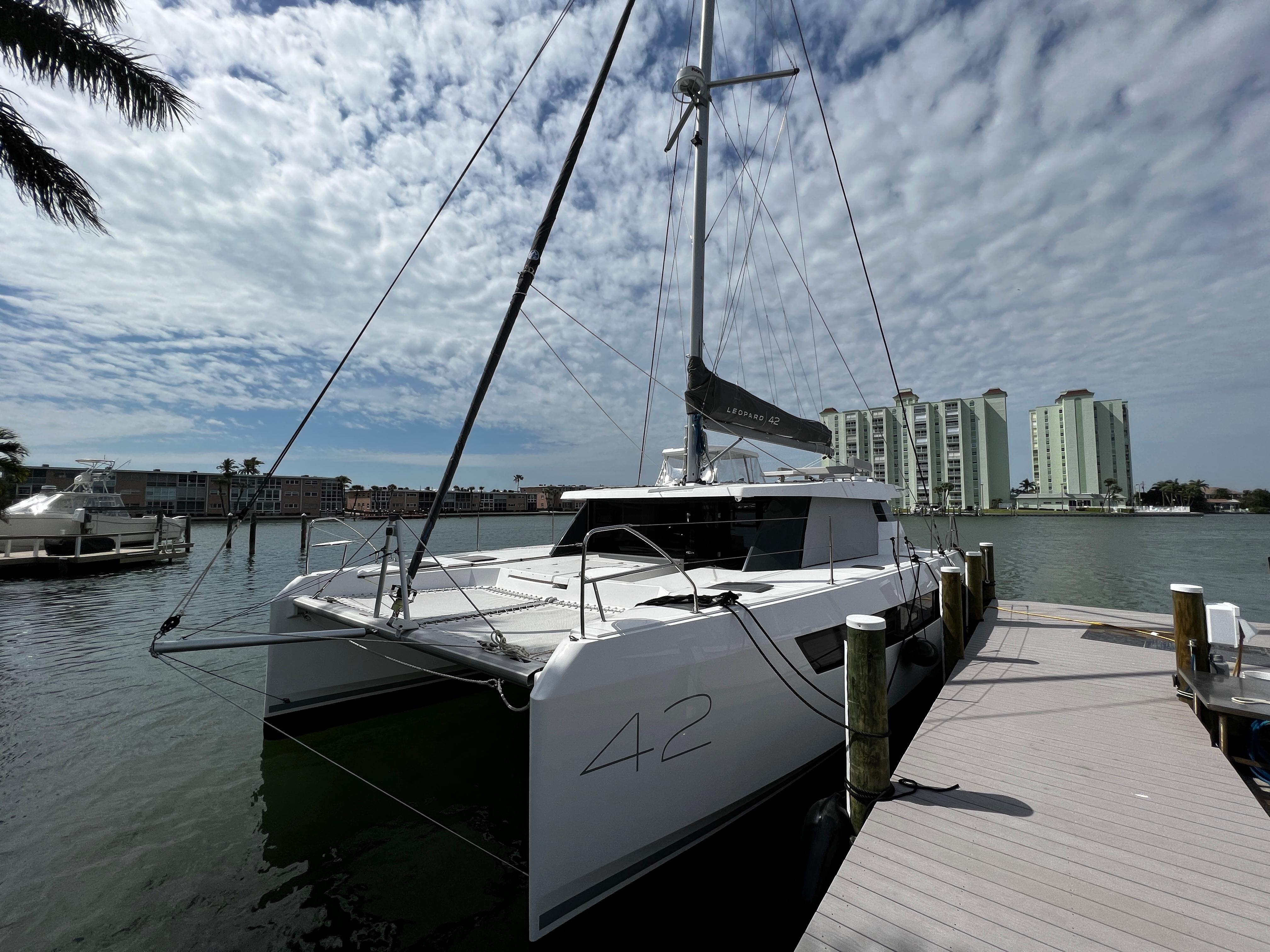 Leopard 42 Sailing Catamaran Bella for sale Leopard Brokerage