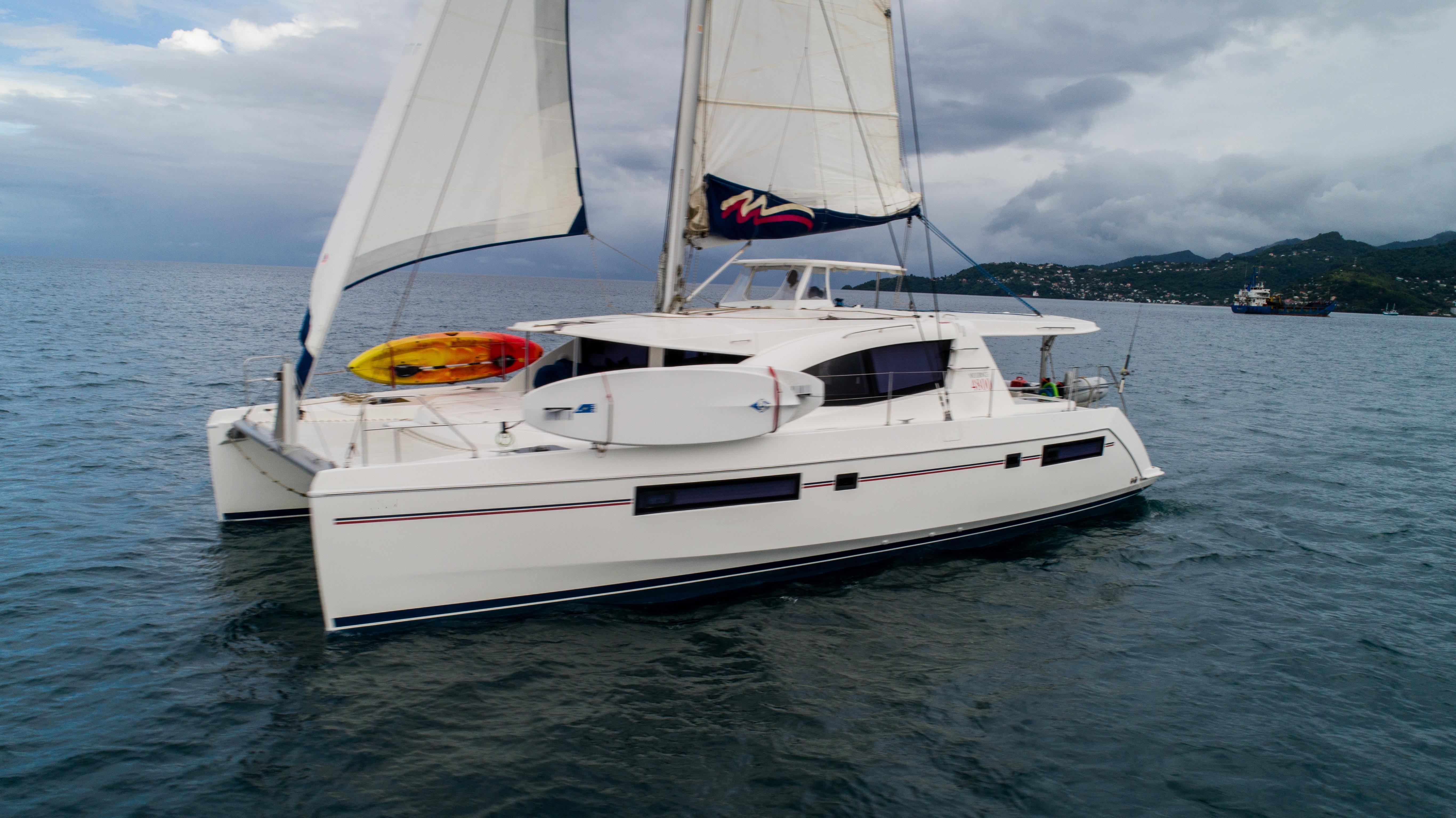 used leopard 48 catamaran for sale