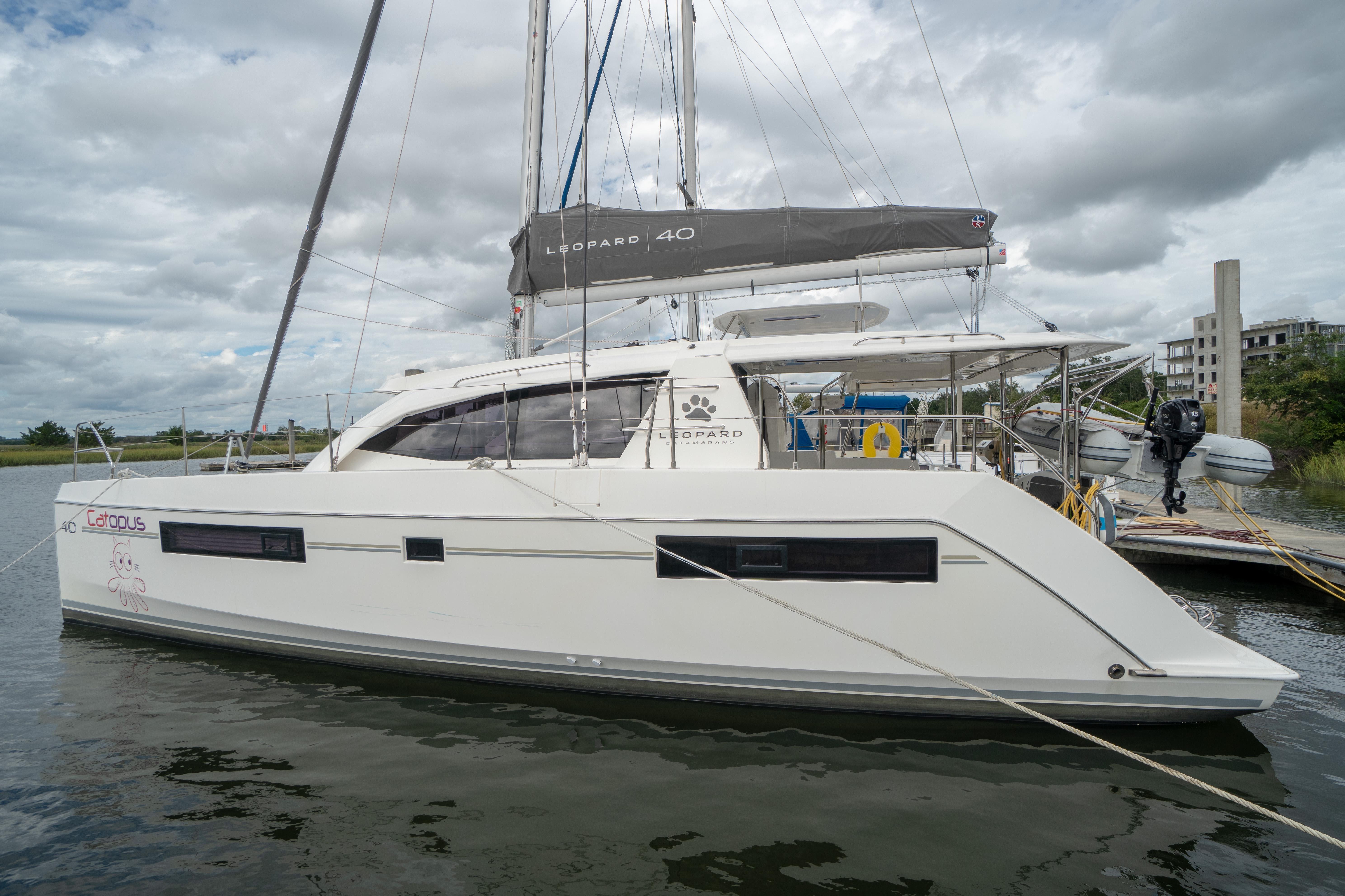 Leopard 40 Sailing Catamaran for sale Leopard Brokerage