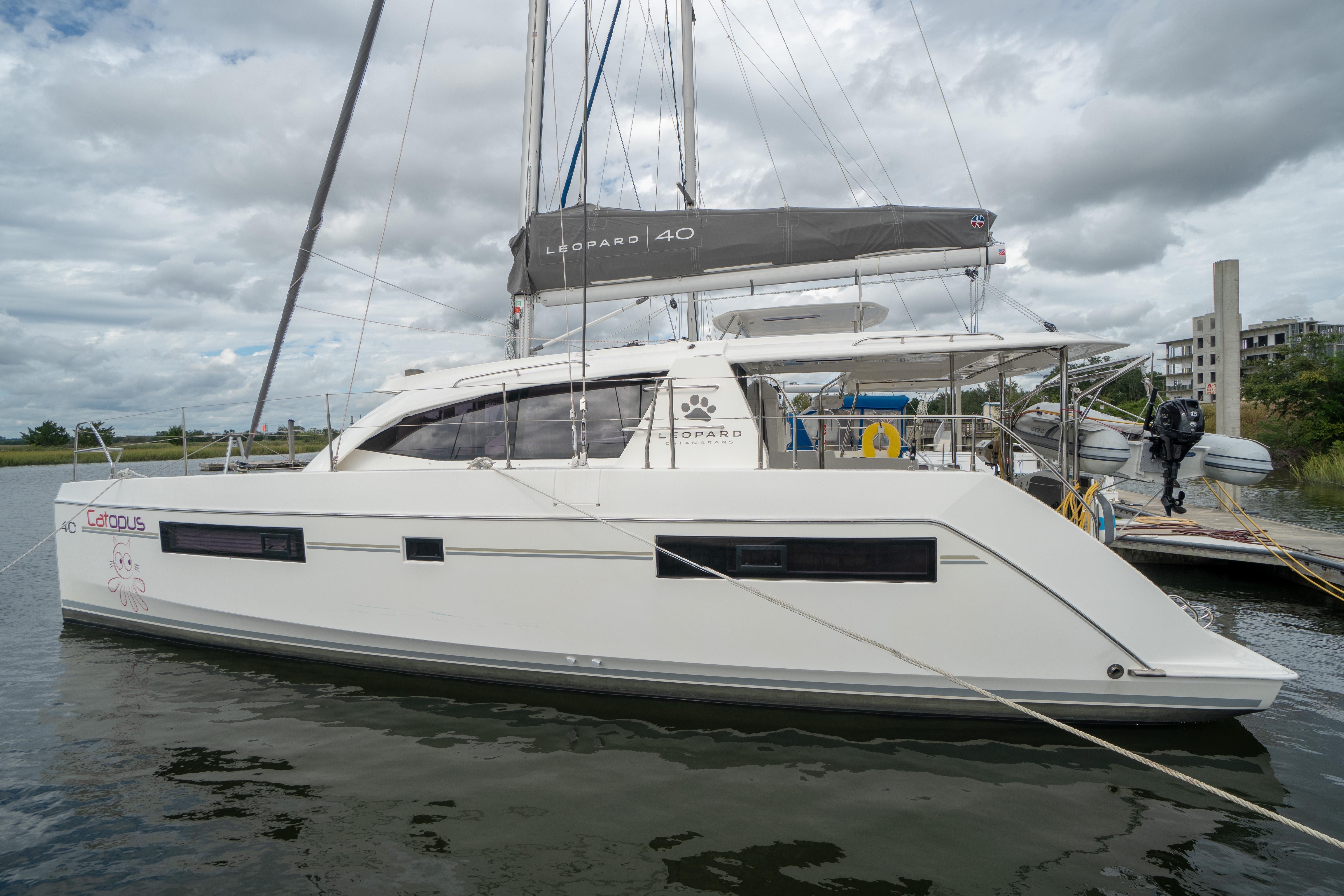 leopard 40 sailing catamaran for sale