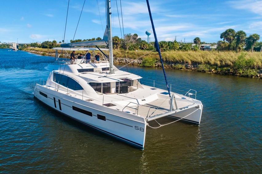 58 leopard catamaran for sale